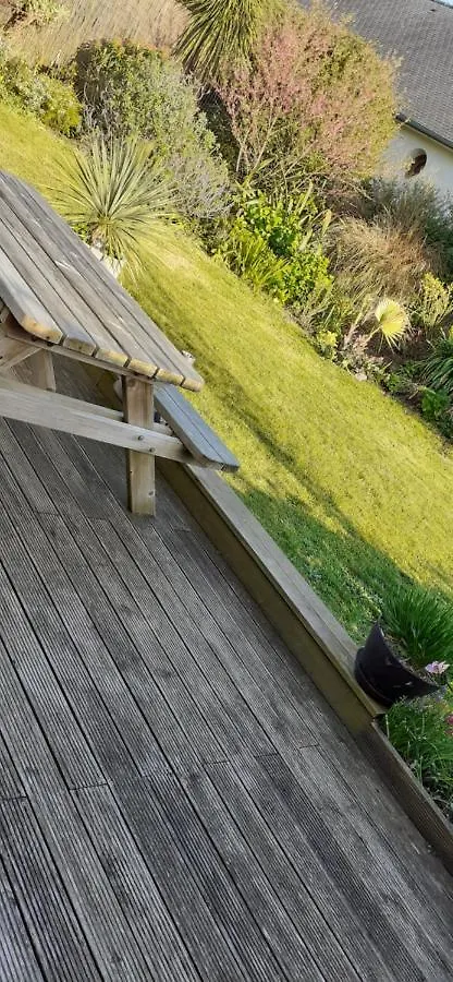別荘 Maison Moderne Mitoyenne Exposee Plein Sud Avec Terrasse トレガステル
